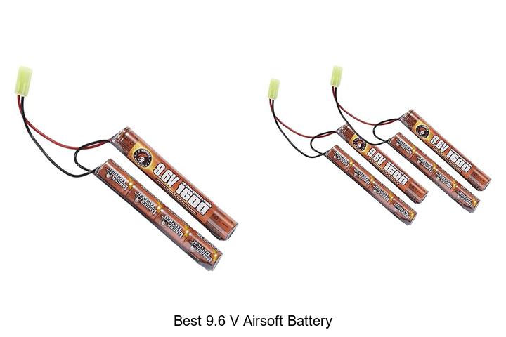 Top 15 Best 9.6 V Airsoft Battery For Power