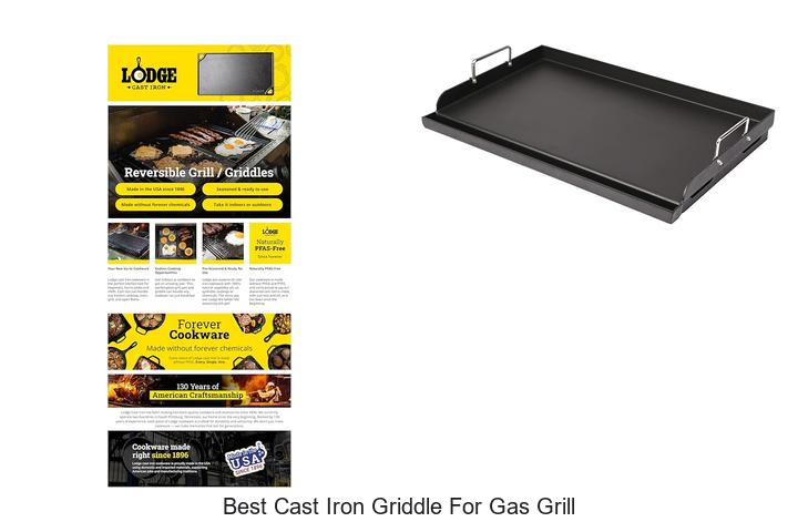 Top 15 Best Cast Iron Griddle For Gas Grill | Ultimate Guide
