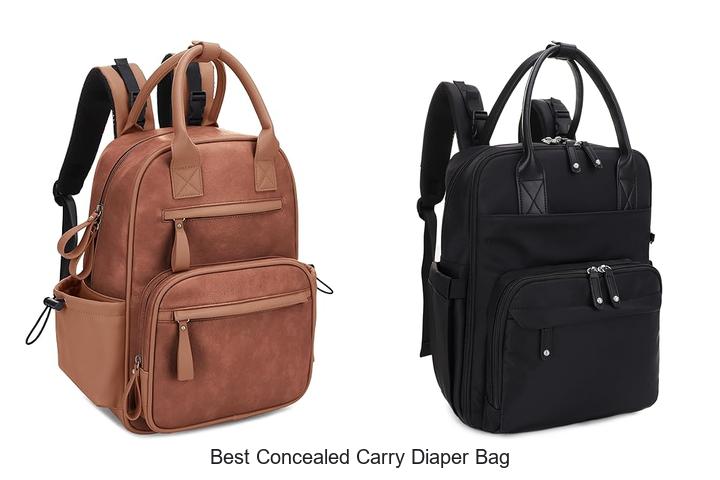 Top 15 Best Concealed Carry Diaper Bag You Can’t Miss