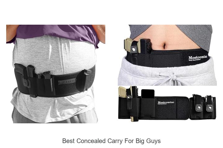 Top 15 Best Concealed Carry for Big Guys That Shock!