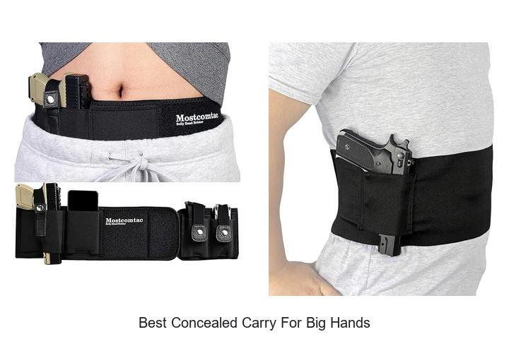Top 15 Best Concealed Carry for Big Hands You Need Now