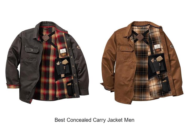 Top 15 Best Concealed Carry Jacket Men Can’t Ignore