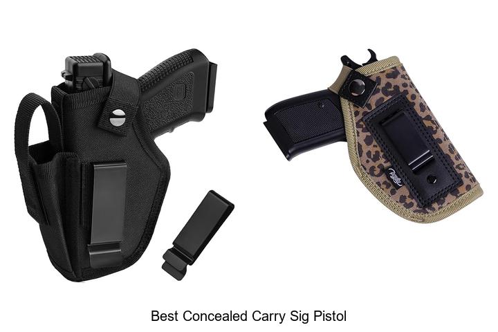 Top 15 Best Concealed Carry Sig Pistol You Can’t Miss!