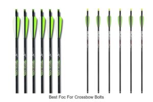 Top 12 Best FOC For Crossbow Bolts That Boost Accuracy
