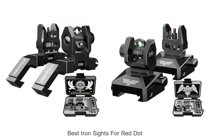Top 12 Best Iron Sights For Red Dot That Boost Accuracy!