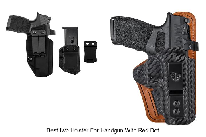 Top 12 Best IWB Holster For Handgun With Red Dot Reviewed!