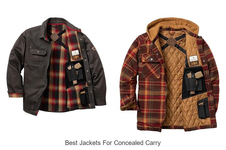 Top 15 Best Jackets for Concealed Carry You Need Now