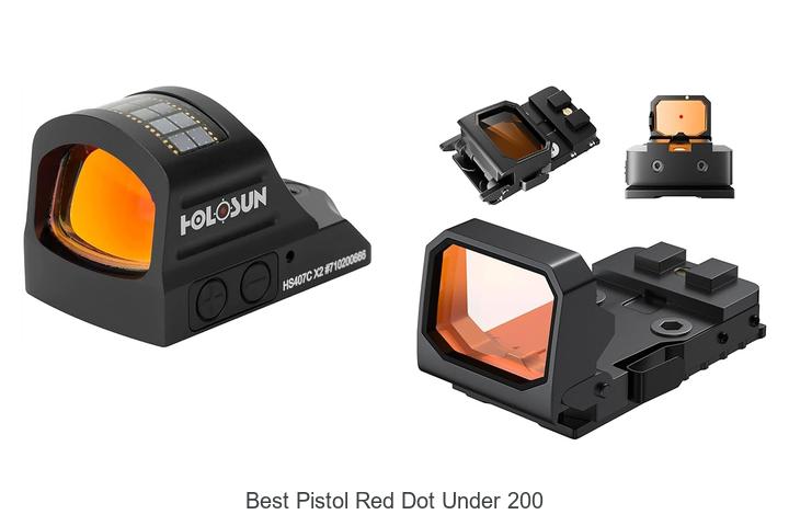 Top 12 Best Pistol Red Dot Under 200 – Must See Picks!