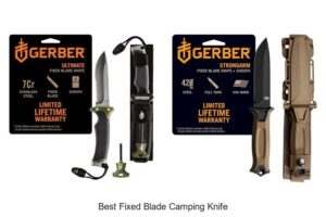 Top 12 Best Fixed Blade Camping Knife You Can’t Miss!